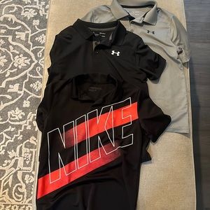 Boys golf shirts (size LG/XL)
